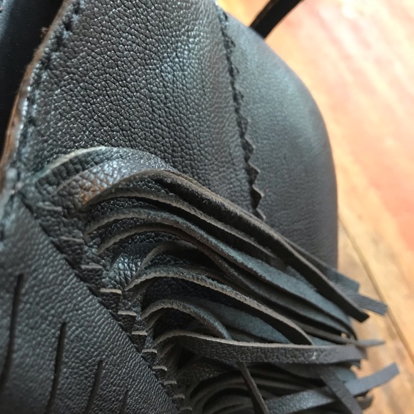 Leather ❤️🔥Fringe❤️🔥 Booty Heels - Picture 4 of 7